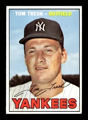 1967 Topps #289 Tom Tresh Yankees EX *3w • $2