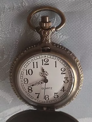 Quartz Steam Train Pocket Watchworking. • £7.50