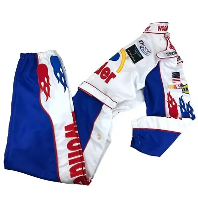 Vintage Wonder X NASCAR / Motor Sport Jumpsuit Boiler Suit Large (JKT578) • £75