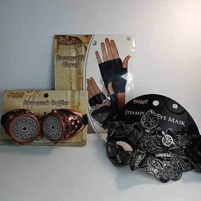 Steampunk Costume/mask/Halloween Women Lot • $18.99