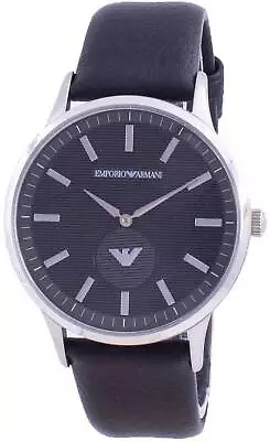 Emporio Armani Renato Black Dial Quartz AR80039 Men's Watch • $293.39