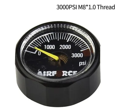 Pressure Gauge 3000 Psi M8*1.0 Micro-Manometer For Paintball-PCP HPA Tank • $7.24
