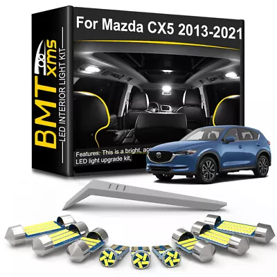 11x Interior Map Trunk License Plate Light Bulbs White For Mazda CX5 2013-2021 • $11.59