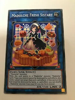 Madolche Fresh Sistart - MP19-EN068 - Common - 1st Edition - YuGiOh • £0.99