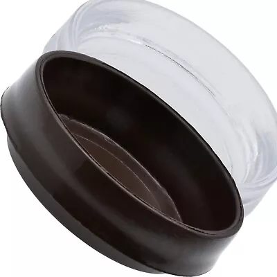 £2.48 • Buy LARGE Castor Cups CLEAR / BROWN Carpet Floor Protectors Sofa Furniture Feet Leg