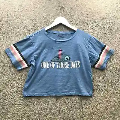 Disney Lilo & Stitch T-Shirt Women's L Short Sleeve One Of Those Days Sky Blue • $9.99