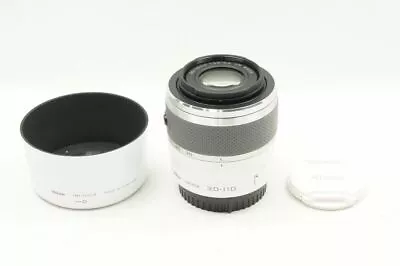 Nikon 1 NIKKOR VR 30-110mm F3.8-5.6 Lens White For 1 Mount W/ Hood #240120y • $214.95