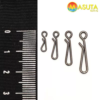 $7.99 • Buy Masuta Fishing Snap J Clip 25pcs - Fastest Changing Squid Jig Egi Swivel Lure