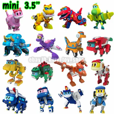 Gogo Dino Mini Dinosaur Transform Robot Figures Kids Boy Vehicle Toys Car 3.5  • $12.92