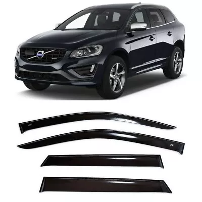 For Volvo XC60 2008-2017 Side Window Wind Visors Sun Rain Guard Vent Deflectors • $119