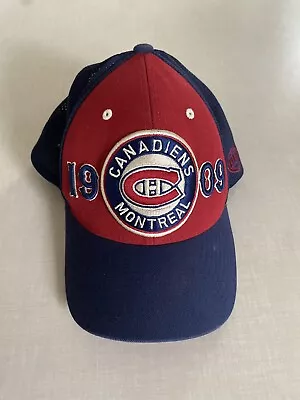 Montreal Canadiens Flex Fit Old Time Hockey Classic Logo 1909 L/XL Cap • $21.86