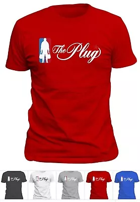 New Mens Red  The Plug   Brand T Shirt Small S Urban Wear Hip Hop  • $32