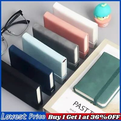 Mini Pocket Notebook Lined Notepad Hardback Journal Notes Book A7 Small Diary • £3.93