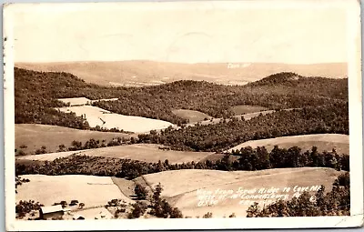 McConnellsburg PA Pennsylvania Scrub Ridge View Real Photo RPPC Postcard • $6