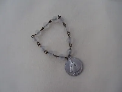 Vintage Infant Of Prague Pocket Rosary / Chaplet / Made In France  #tg • $14