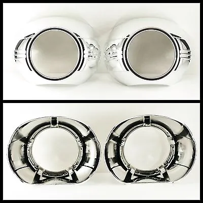 HID Projectors Shrouds S-Max  BEZELS 3  Retrofit NEW ~ Nice! JDM S2000 TL TSX RL • $22.98