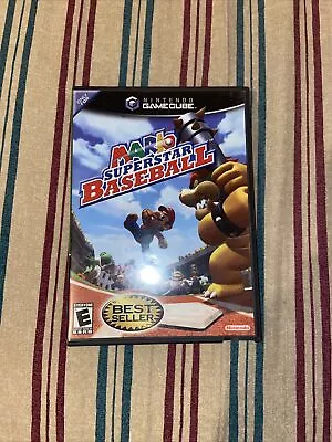 Mario Superstar Baseball Nintendo GameCube CIB With Inserts (tested) • $90