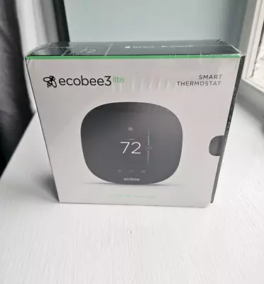 Ecobee3 Lite WiFi Smart Thermostat - Black • $115