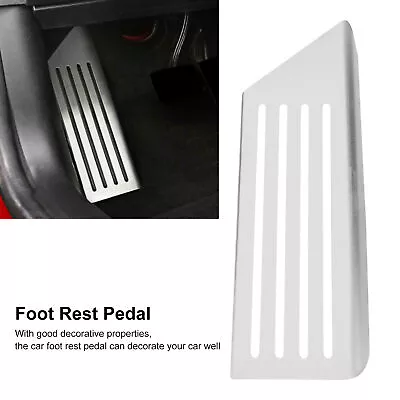 *Car Foot Rest Pedal Stainless Steel Corrosion Resistant Accessory For Model 3 • $31.39