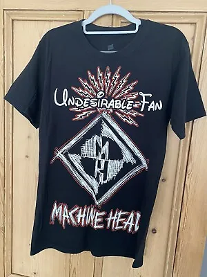 £99.99 • Buy MACHINE HEAD “UNDESIRABLE FAN” T-shirt 2012 Black Size Small / Controversy RARE