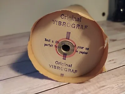 7x Original Vibrograf 36mm Paper Roll - NEW Sealed NOS Item • $45