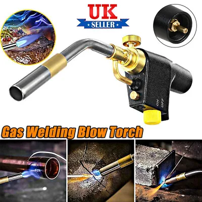 Gas Torch Mapp Blow Torch Map Propane Gas Solderding Brazing Plumbers Tool UK • £19.50