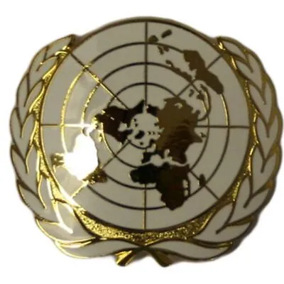 UN United Nations Metal Soldiers Cap Beret Badge • £15.95