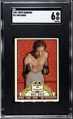 1951 Ringside 11 Max Baer SGC 6 • $79.99