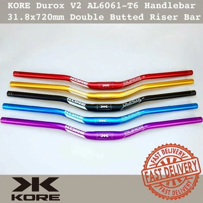 $39.90 • Buy KORE Durox V2 MTB Handlebar 31.8 X 720mm AL6061-T6 Double Butted Riser Bar