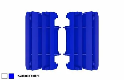 POLISPORT Radiator Louvers (Blue) To Fit YAMAHA YZ 125/250 05-21 • £31.99