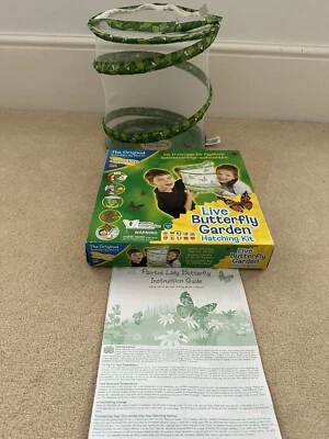 £7.50 • Buy Live Butterfly Garden Hatching Kit Ages 4+ Years Good Condition