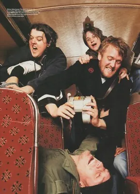 £4.99 • Buy Elbow - The Manchester Transport Museum 2001 - Full Size Magazine Advert