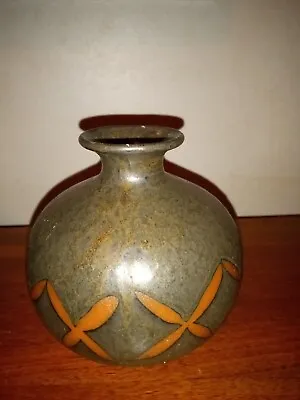 Mid Century Modern OMC Otigiri Japanese Pottery Vase 4.25” • $26