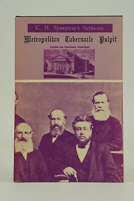 The Metropolitan Tabernacle Pulpit. Sermons Preached And Revised  By C. H. Spu.. • $137.50