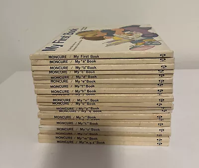 My First Steps To Reading Alphabet Books Set Lot  19 Jane Moncure 1984 Vintage • $54.99