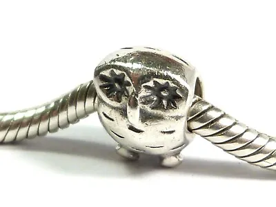 Authentic Pandora 925 Ale Sterling Silver Owl Bird Charm Bead 790278 • £12.95