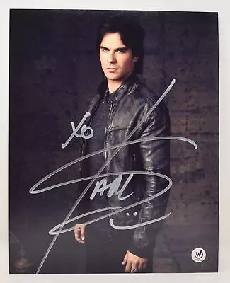 Ian Somerhalder The Vampire Diaries Signed Photo 8 X 10 COA • $66