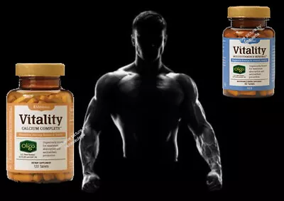 Melaleuca Vitality Pack MEN  Calcium Complete120tab+ Multivitamin & Mineral60tab • $39.87