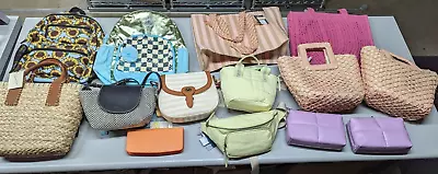 Lot Of 14 Purses Handbags Backpacks Totebags - Target Brands Great For Resale • $17.95