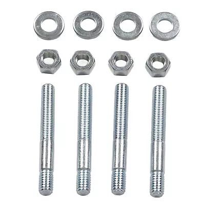 2‑1/2in Carburetor Mounting Kit Metal Carb Stud Set With Spacer For 5/16in • $13.05