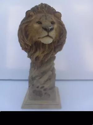 Mill Creek Studios Pride Rock 2003 Lion Sculpture By Stockbower On Base 9  Tall • $19.95