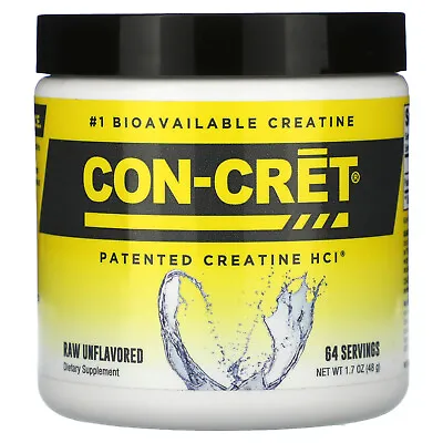 Patented Creatine HCl Raw Unflavored 1.7 Oz (48 G) • $27.08