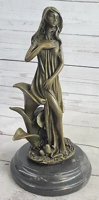 Close Out ORIGINAL SIGNED MOTHER EARTH BRONZE SCULPTURE STATUE ITALIAN ARTIST NR • $179.40