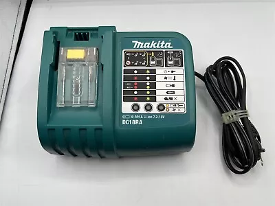 Makita Dc18ra T Fast Charger Base Ni-mh & Ku-ion 7.2-18v - Works Great • $18