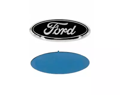 FORD 7 Inch Front Grille Tailgate Logo Emblem 3D Oval 3M Adhesive F150 F250 F350 • $18.99