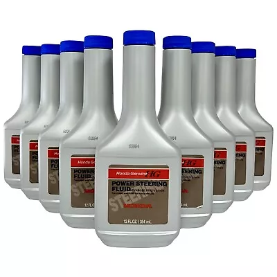 9 New Bottles Genuine HONDA - Power Steering Pump Fluid 12oz 08206-9002 • $77.99