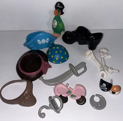 Mr. Potato Head Disney Pirate Parts / Accessories Lot Of 15 Pieces Parrot Hats • $19.99