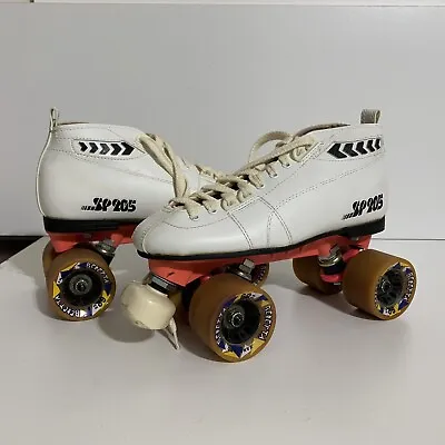 Pacer SP205 Quad Racer Roller Skates Womens Size 8/9 Vanguard Beretta 62mm • $46.80