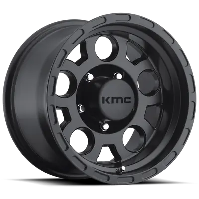 16 Inch Matte Black Wheels Rims KMC Enduro KM522 6x5.5 6x135 Lug 16x9  -12mm 4 • $936