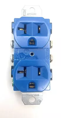 Miller 262486 Rcpt Str Dx Grd 2P3W 20A 125V *5-20R (Blue) • $20.11